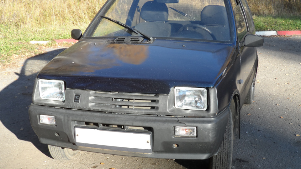Крышка воздухозаборника — Lada 11113 Ока, 0,7 л, 2006 года | плановое ...