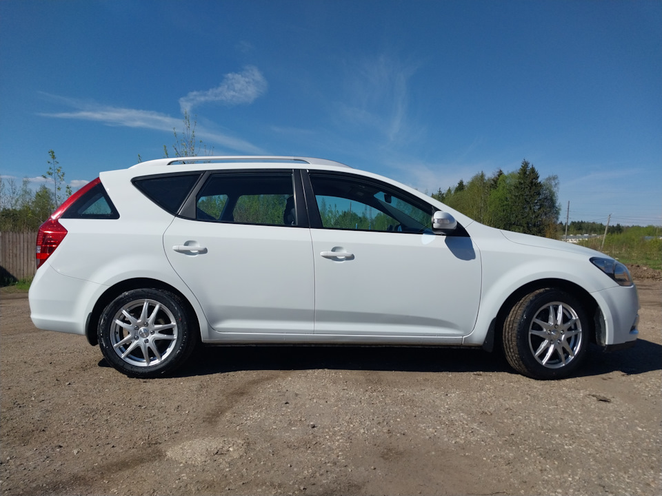 Новые диски и шины — KIA Ceed (1G), 1,6 л, 2010 года | колёсные диски ...