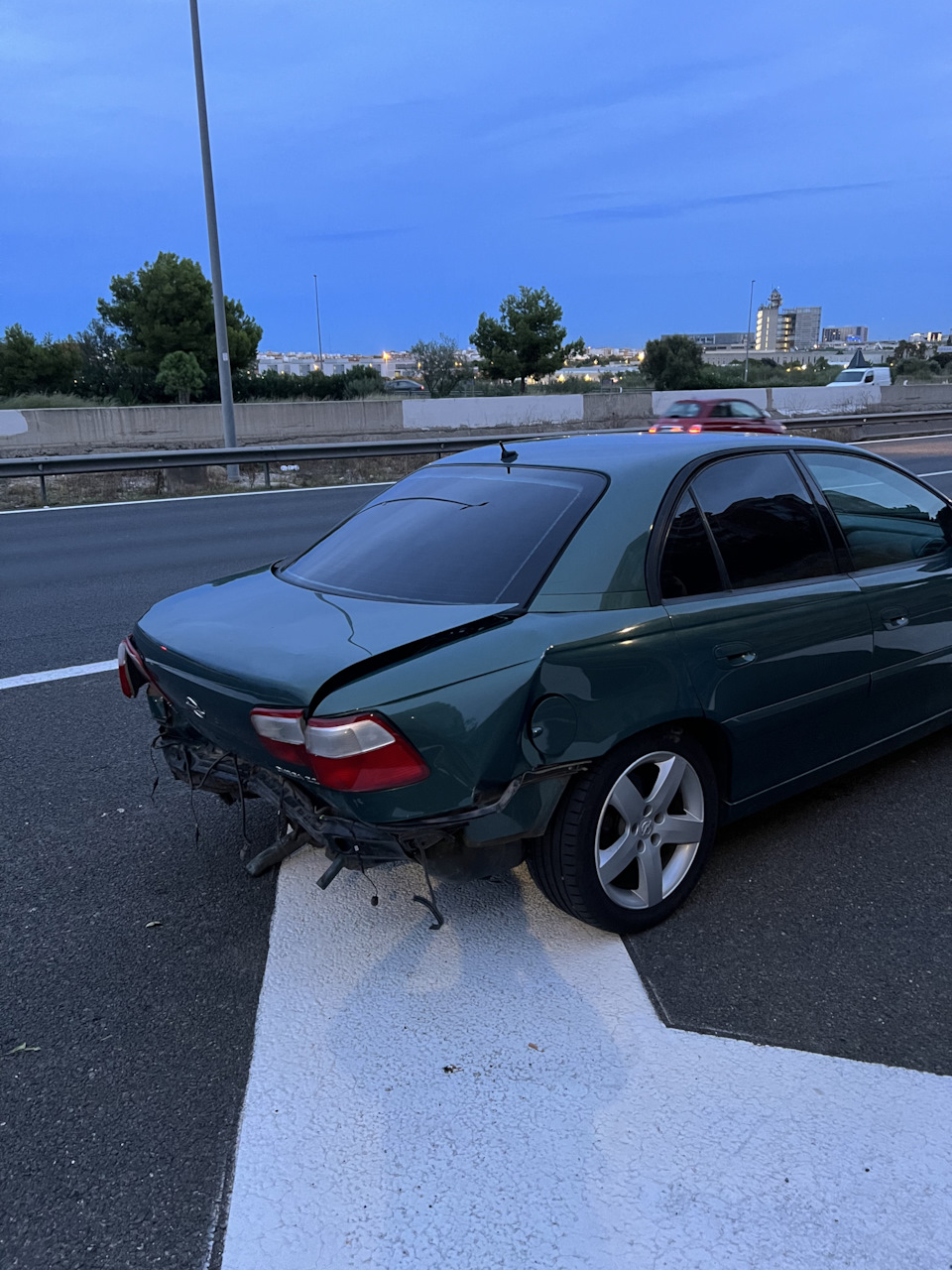 Попал в ДТП, омега в Тотал — Opel Omega B, 2,2 л, 2001 года | ДТП | DRIVE2