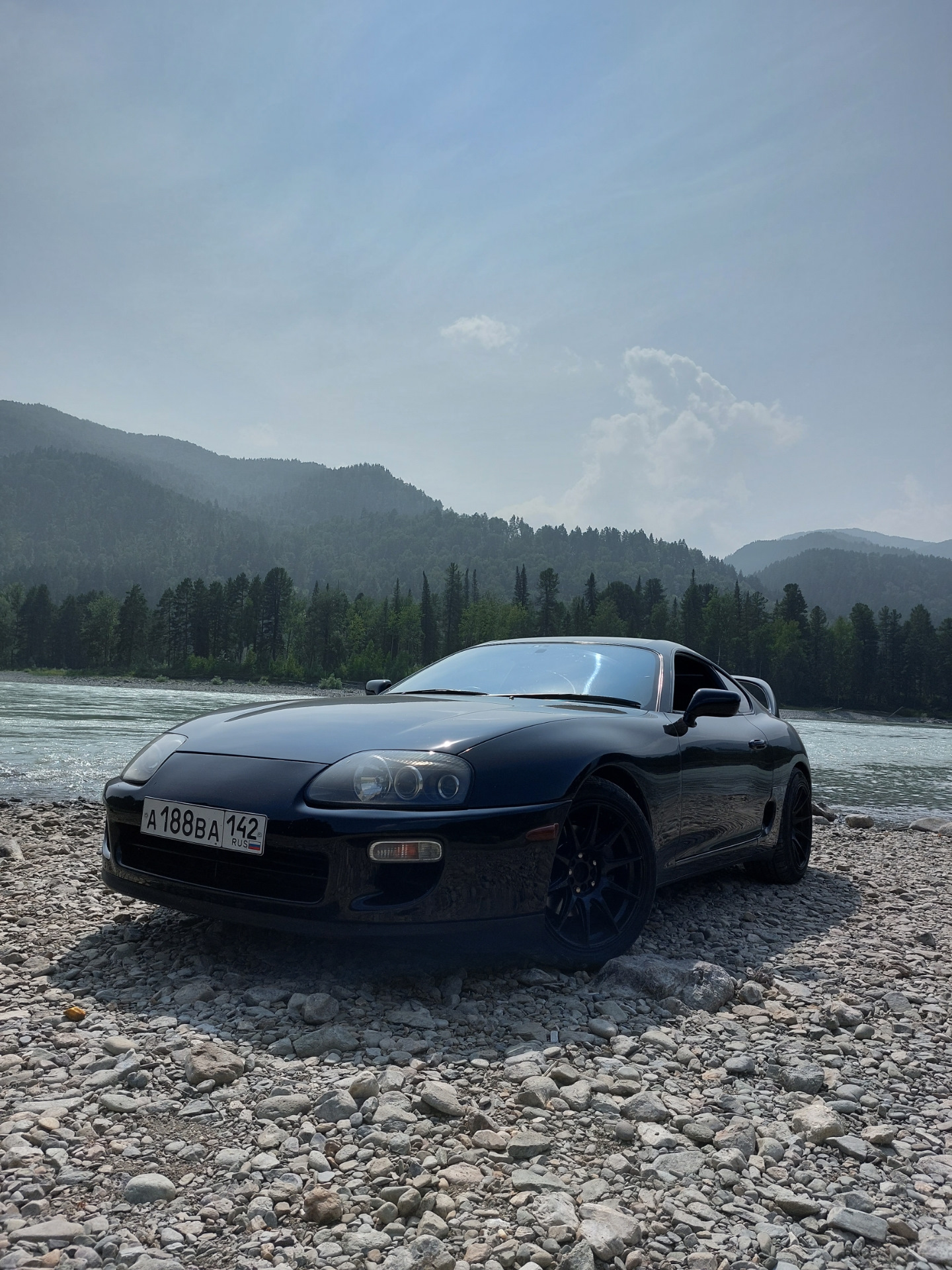 Супра на берегу Катуни — Toyota Supra (80), 3 л, 2001 года | фотография ...