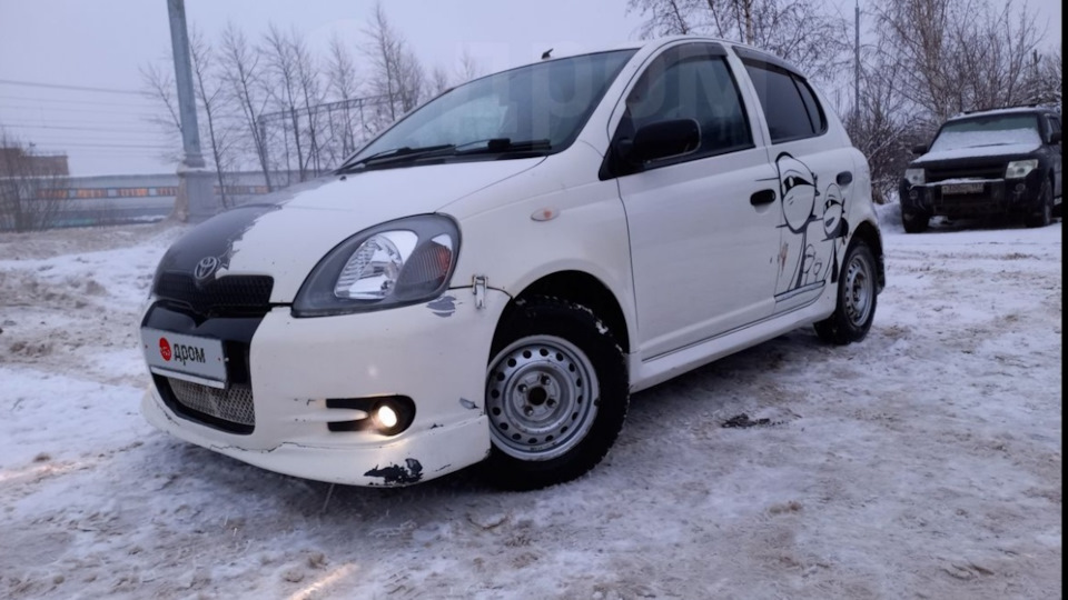 Toyota Vitz (10) 1.0 бензиновый 2000 | Саня белый на DRIVE2