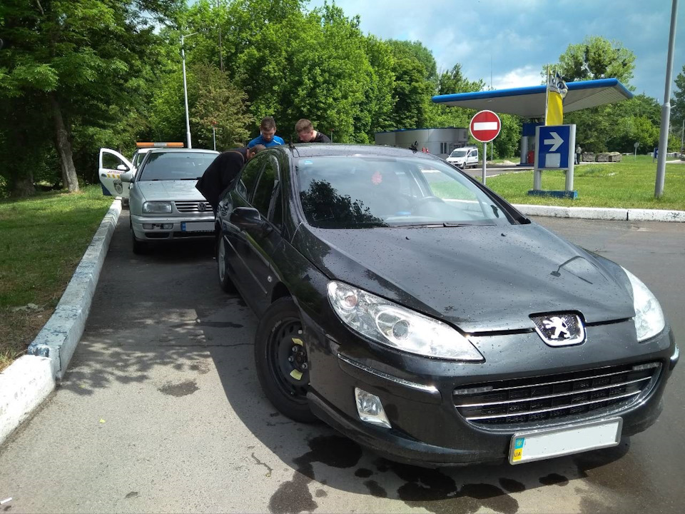 Пежо 407, не бит не крашен?Ну кроме капота) — DRIVE2
