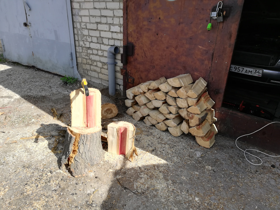 Санитарная обрезка деревьев = халявные дрова. — DRIVE2