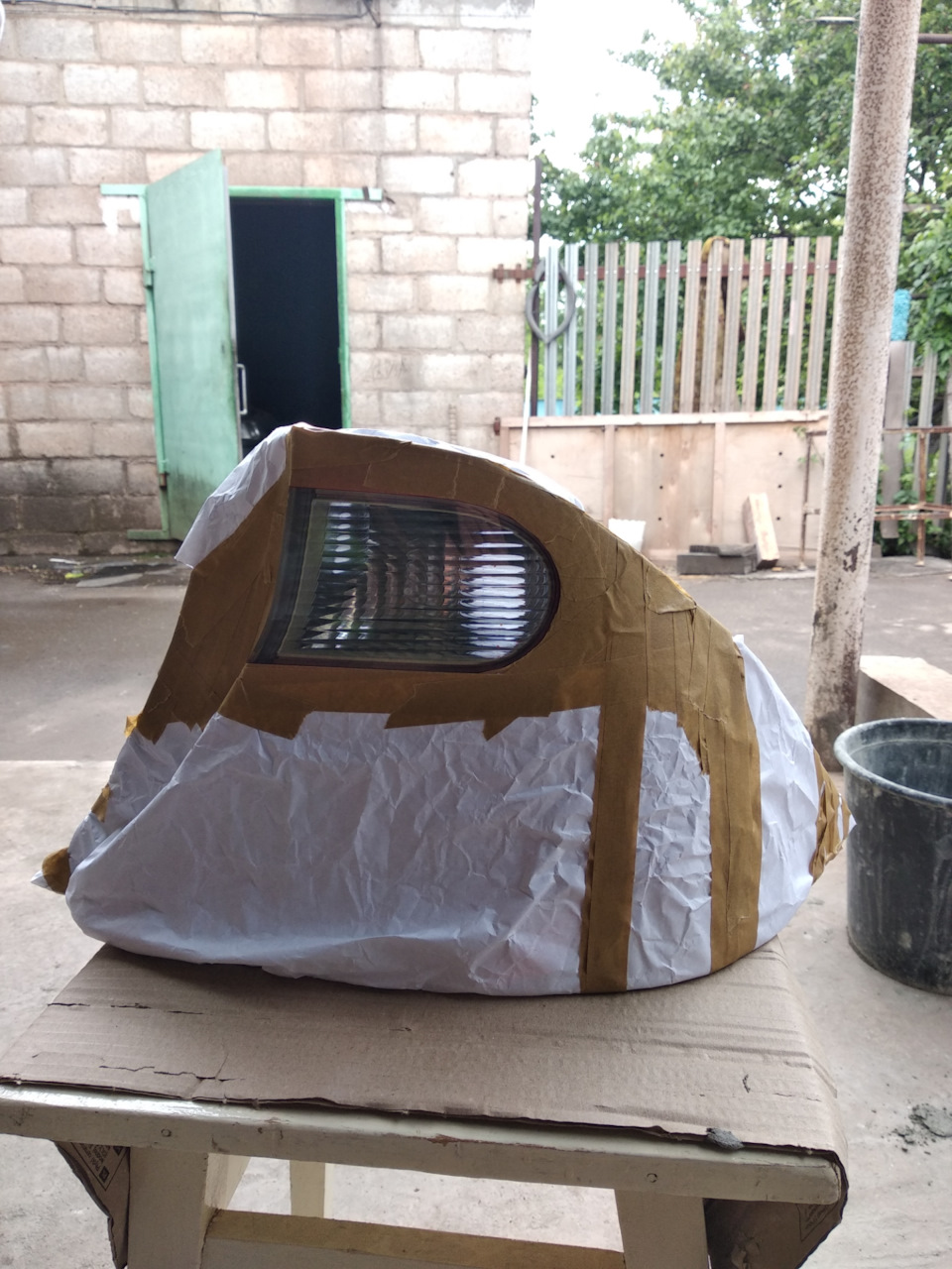 Задний фонарь, тонировка лаком — Honda Civic Coupe (7G), 1,7 л, 2002 ...