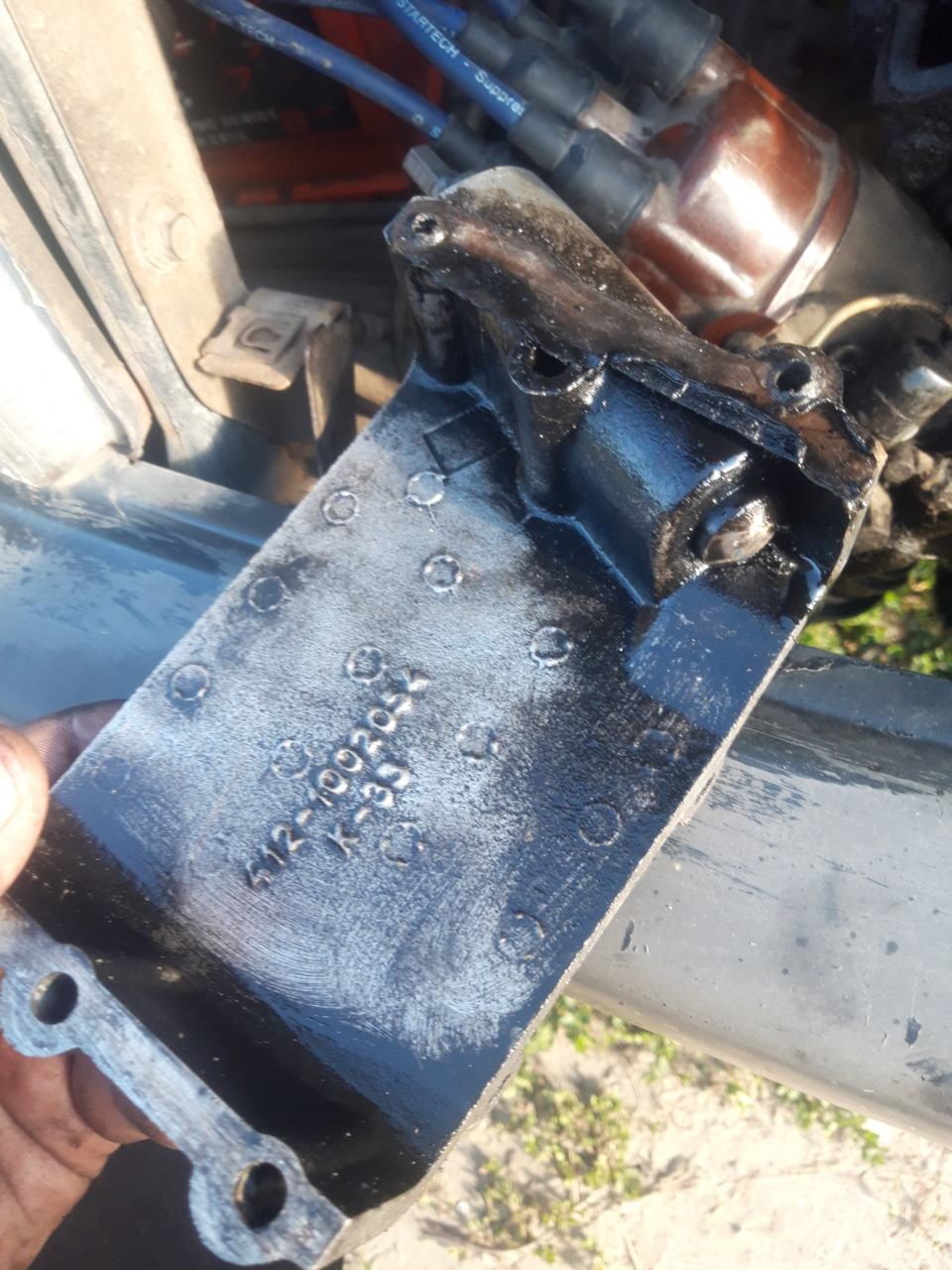 Перескочила цепь. Возвращаем обратно, выставляем на метки. — Москвич ...