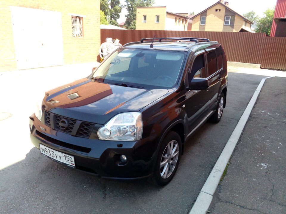 Багажник на крышу — Nissan X-Trail II (t31), 2 л, 2008 года ...