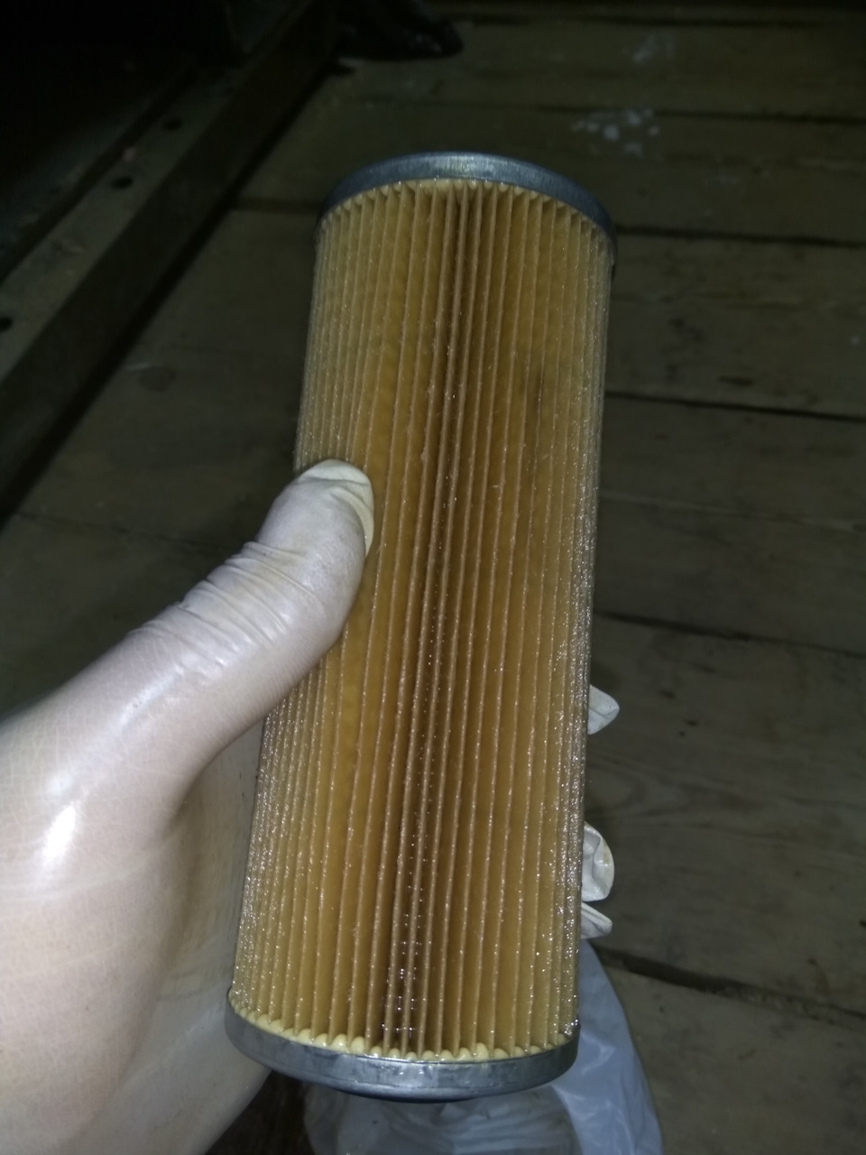 Промывочный фильтр совсем не попортился после промывки — SsangYong Kyron