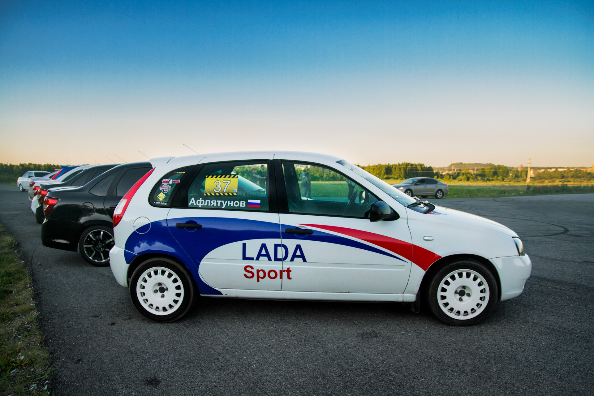 Lada Kalina электромобиль