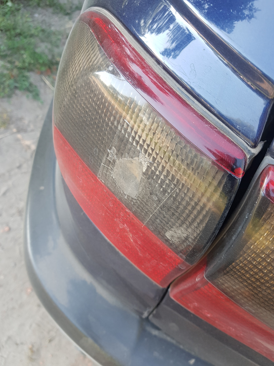 Когда украинский кленок оказался крепче испанской фары — Opel Omega B ...