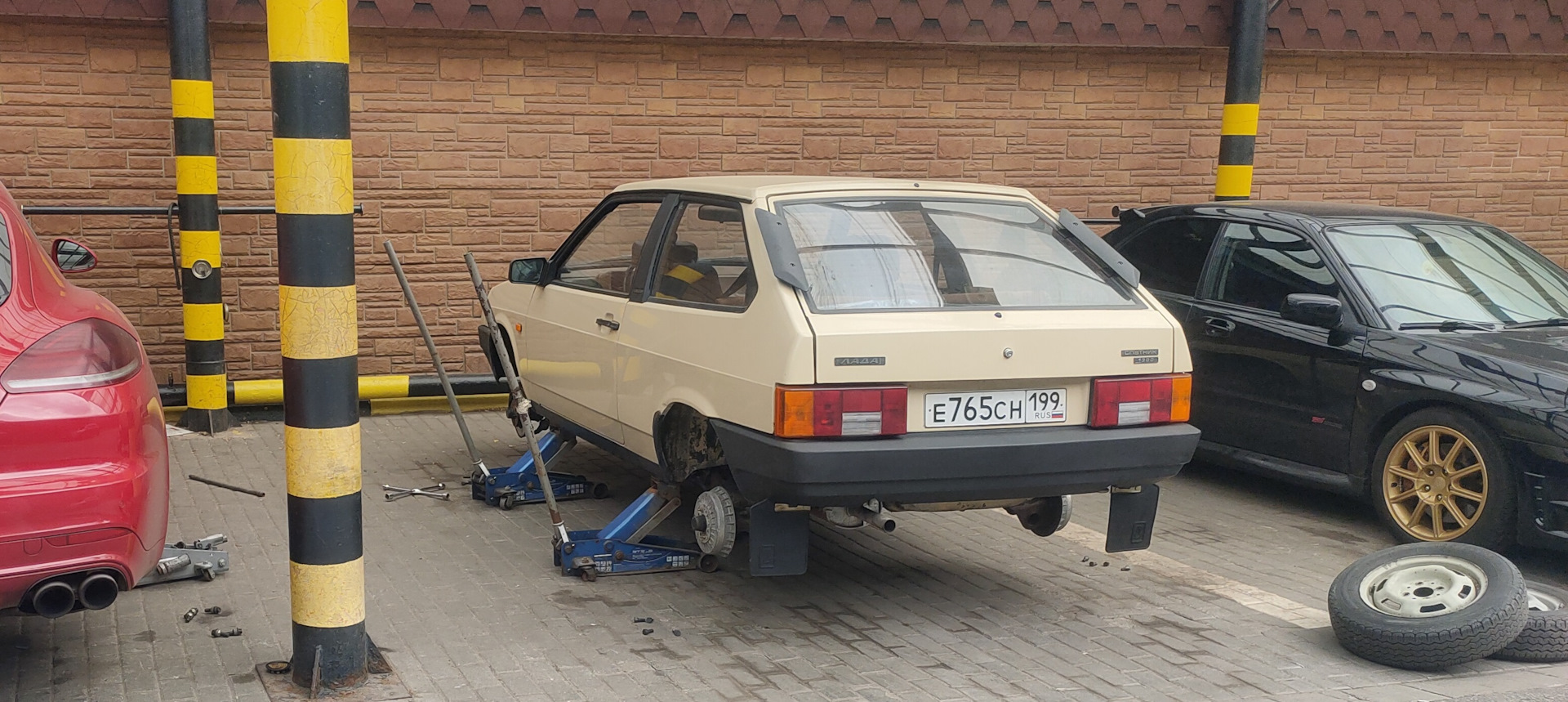 Ходовая и тормозная. Первое обслуживание после конвейера. — Lada 2108, 1,3  л, 1988 года | автозвук | DRIVE2