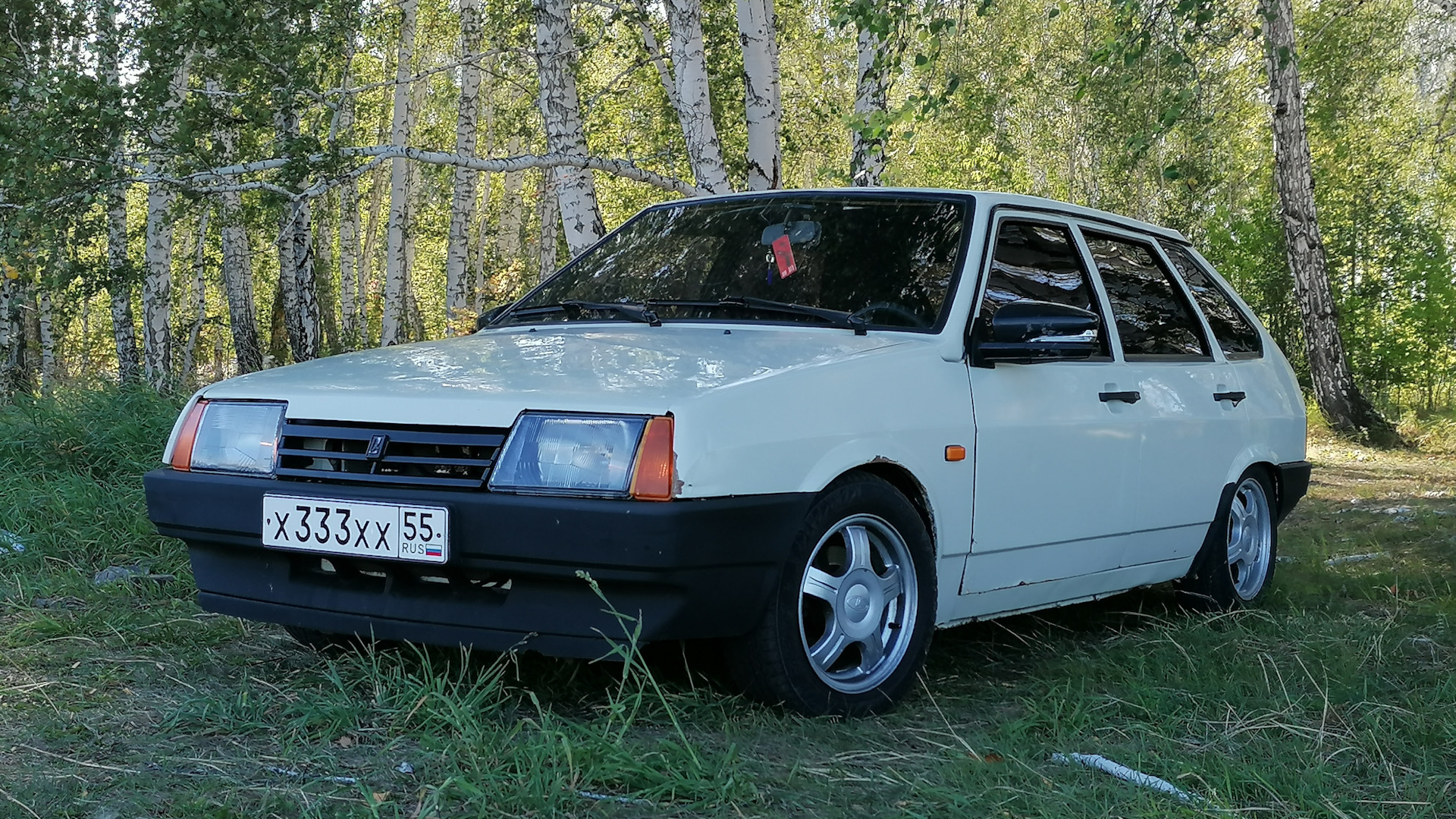 Lada 2109 1.5 бензиновый 1988 | Белый перламутр на DRIVE2