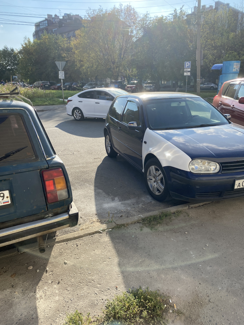 Передние крылья (стеклопластик) — Volkswagen Golf Mk4, 1,4 л, 2002 года |  кузовной ремонт | DRIVE2