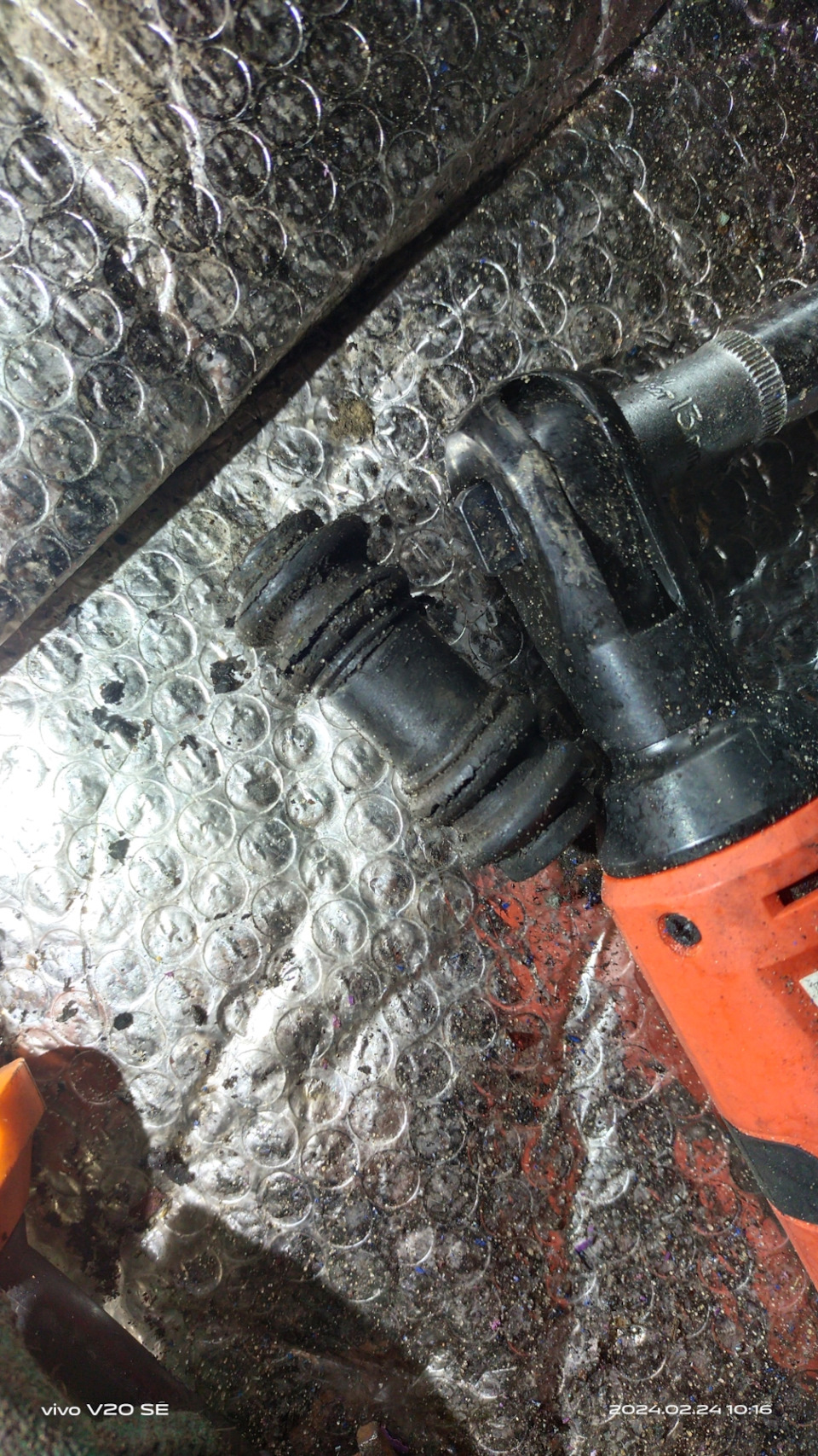 Состояние пыльников — Chrysler Sebring (2G)