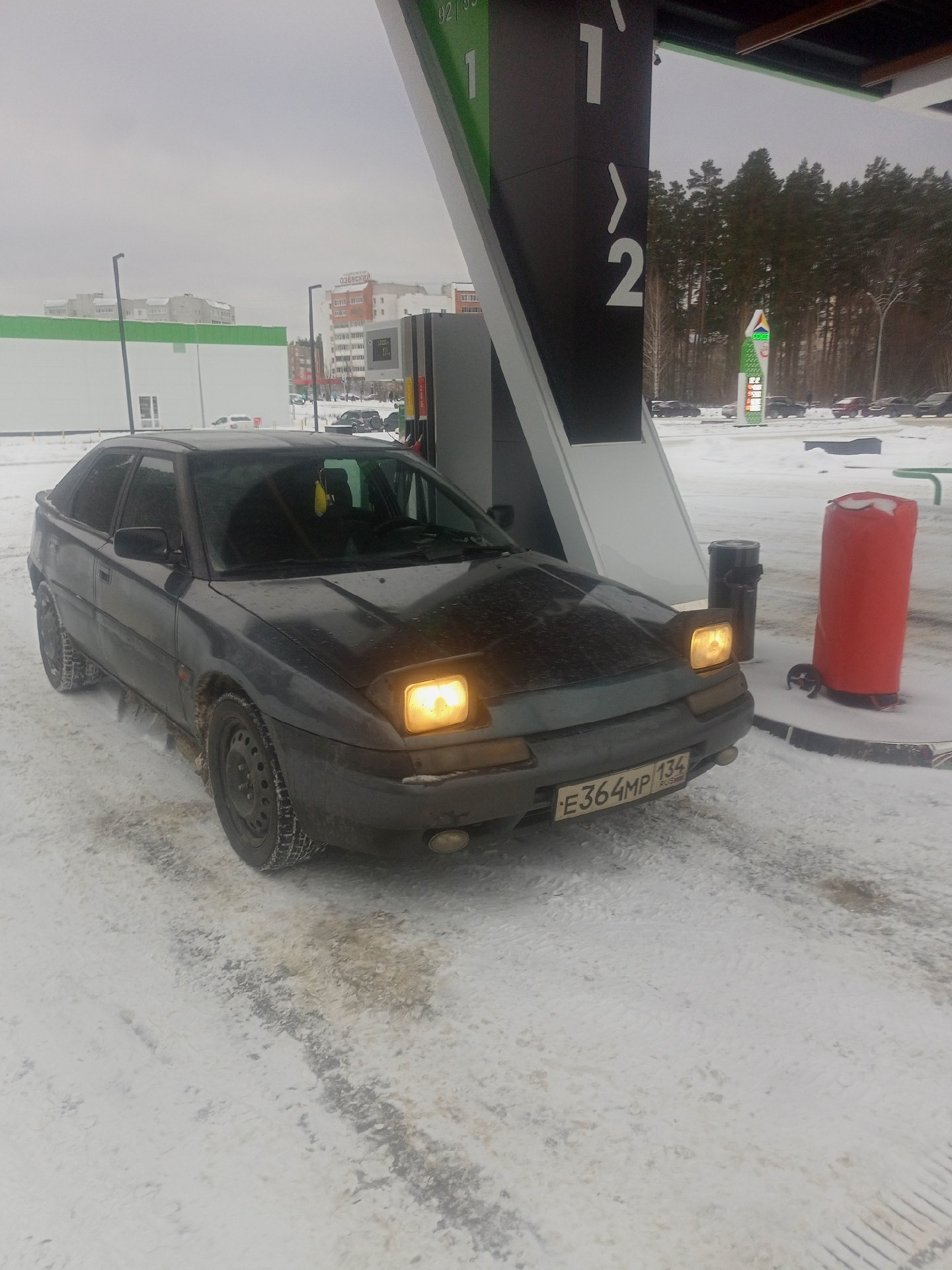 Дрифт психбольного(на переднем приводе) — Mazda 323 IV, 1,6 л, 1992 ...