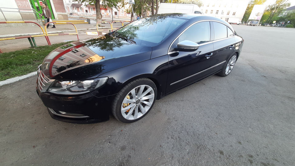 Новая летняя резина Triangle Sportex TH201 — Volkswagen Passat CC, 2 л ...