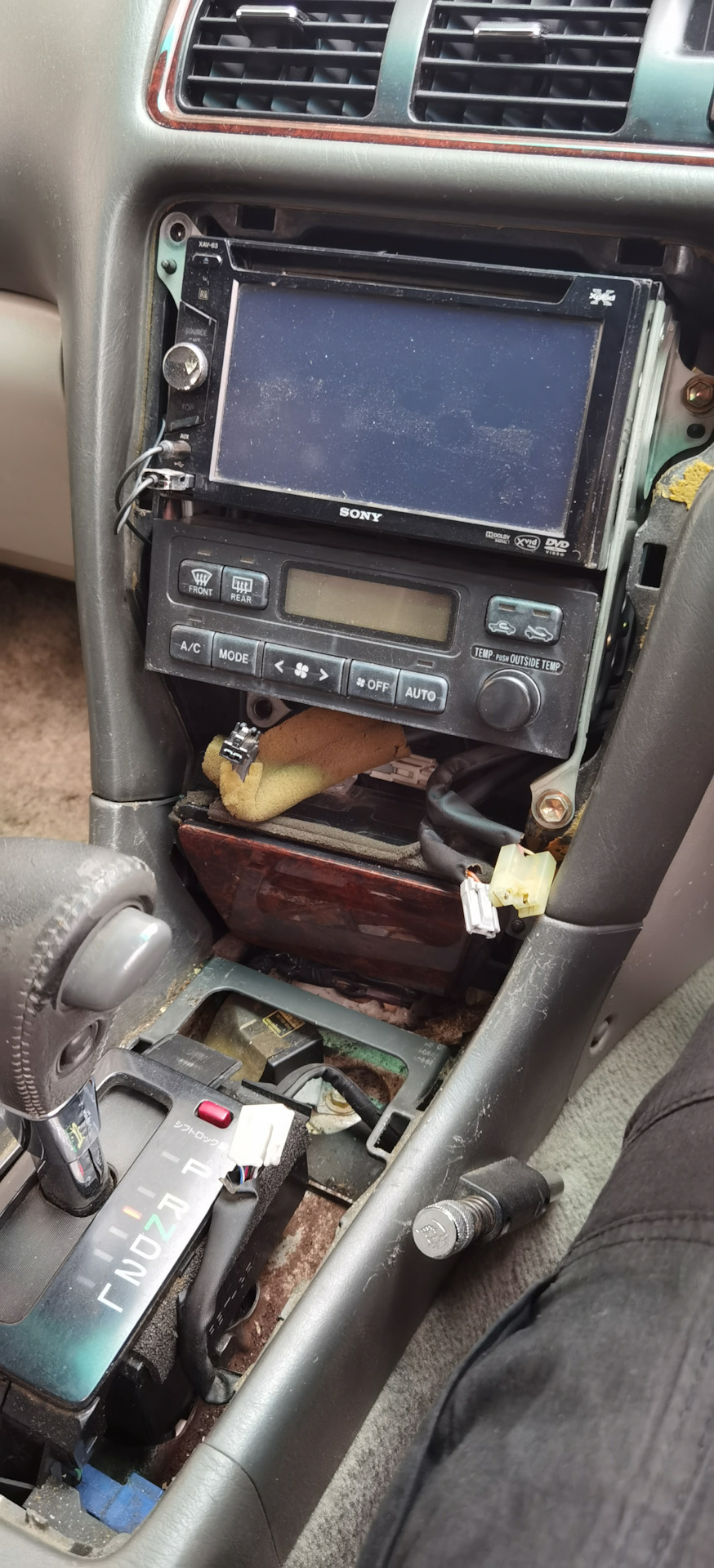 Установка камеры заднего вида в Mark II. Как снять магнитолу Марк 2 ...