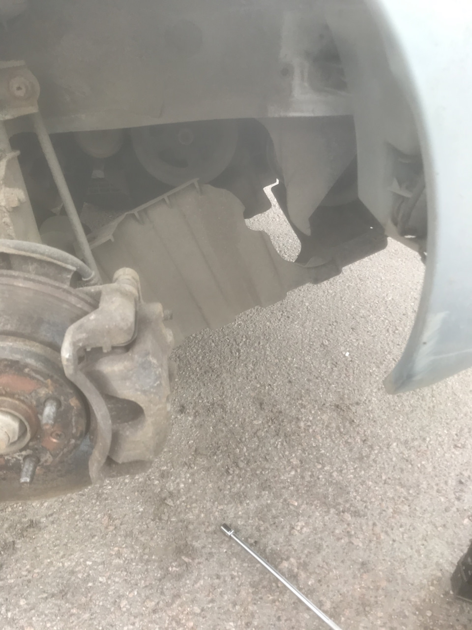 Замена кузовных элементов — Hyundai Solaris (1G), 1,4 л, 2011 года ...