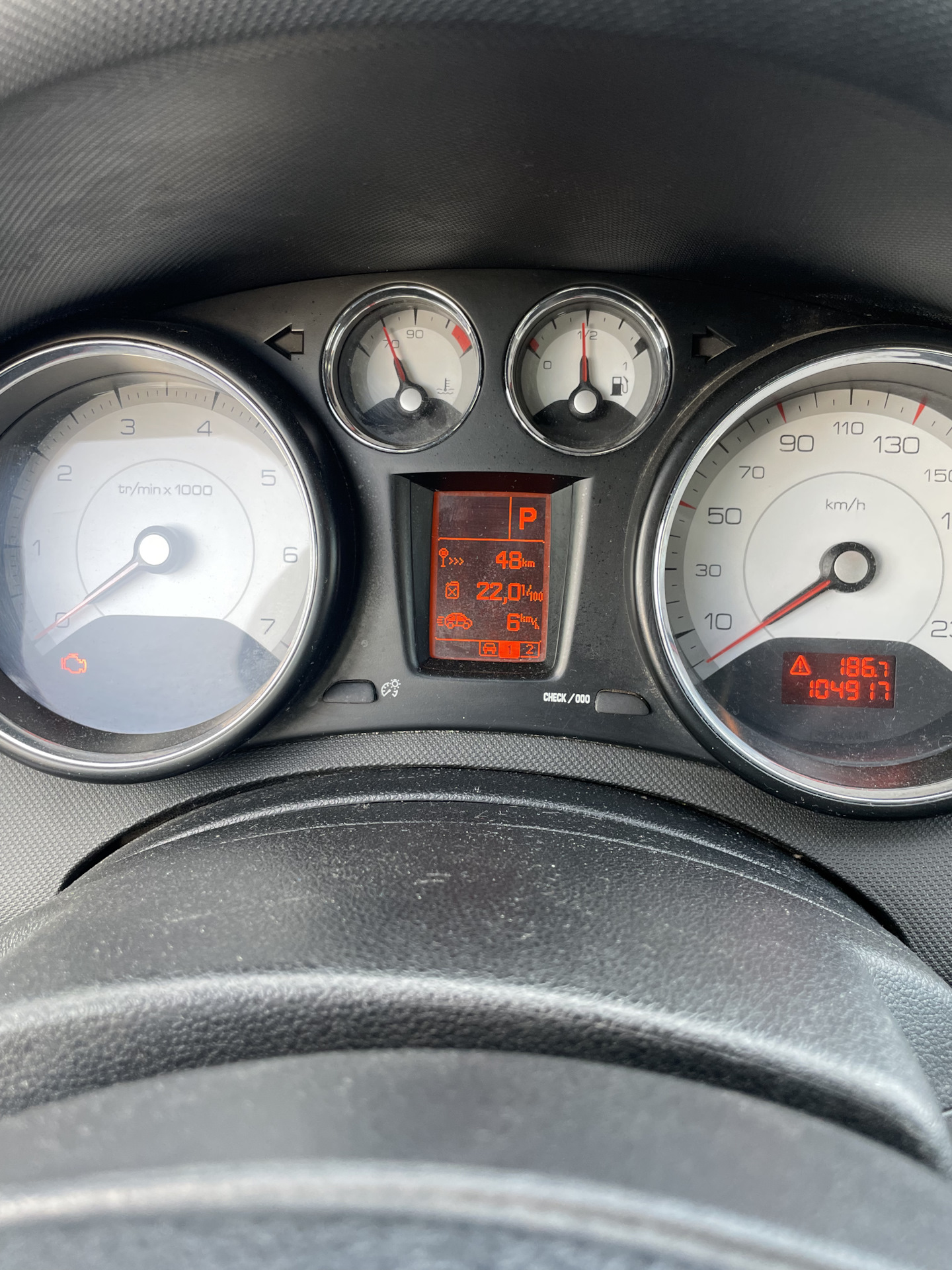 Ошибка «Engine management system faulty» ПОБЕЖДЕНА! — Peugeot 308 (1G