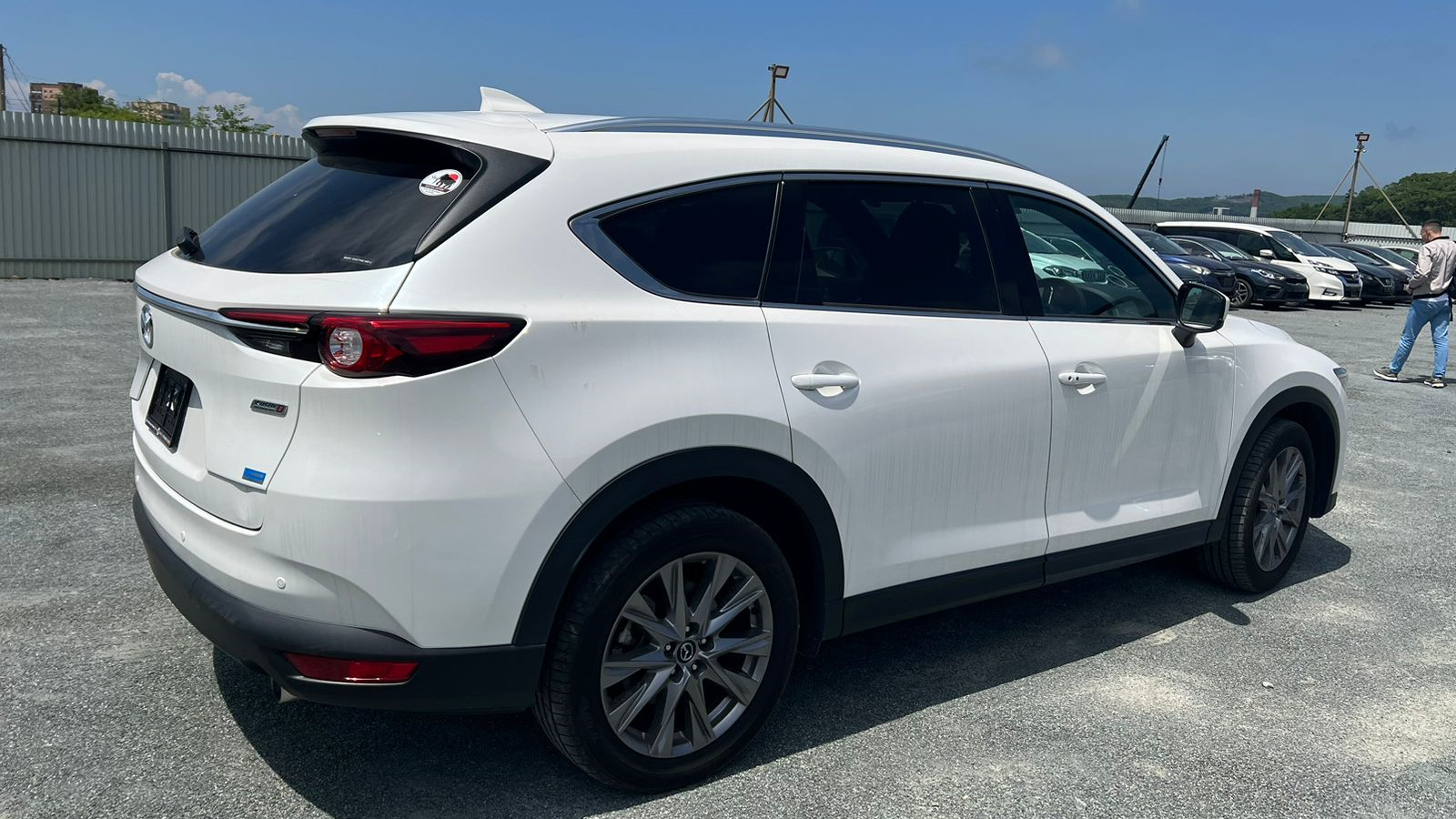 Mazda CX-8 2.2 дизельный 2019 | Белый Снусмумрик на DRIVE2