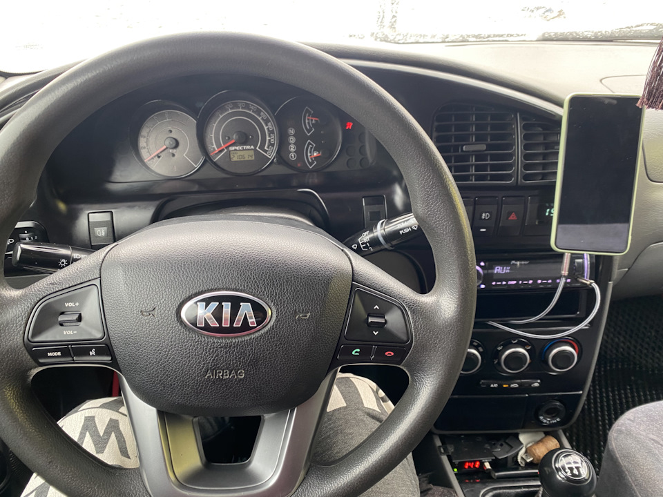 Мультируль рио руль — KIA Spectra, 1,6 л, 2006 года | аксессуары | DRIVE2