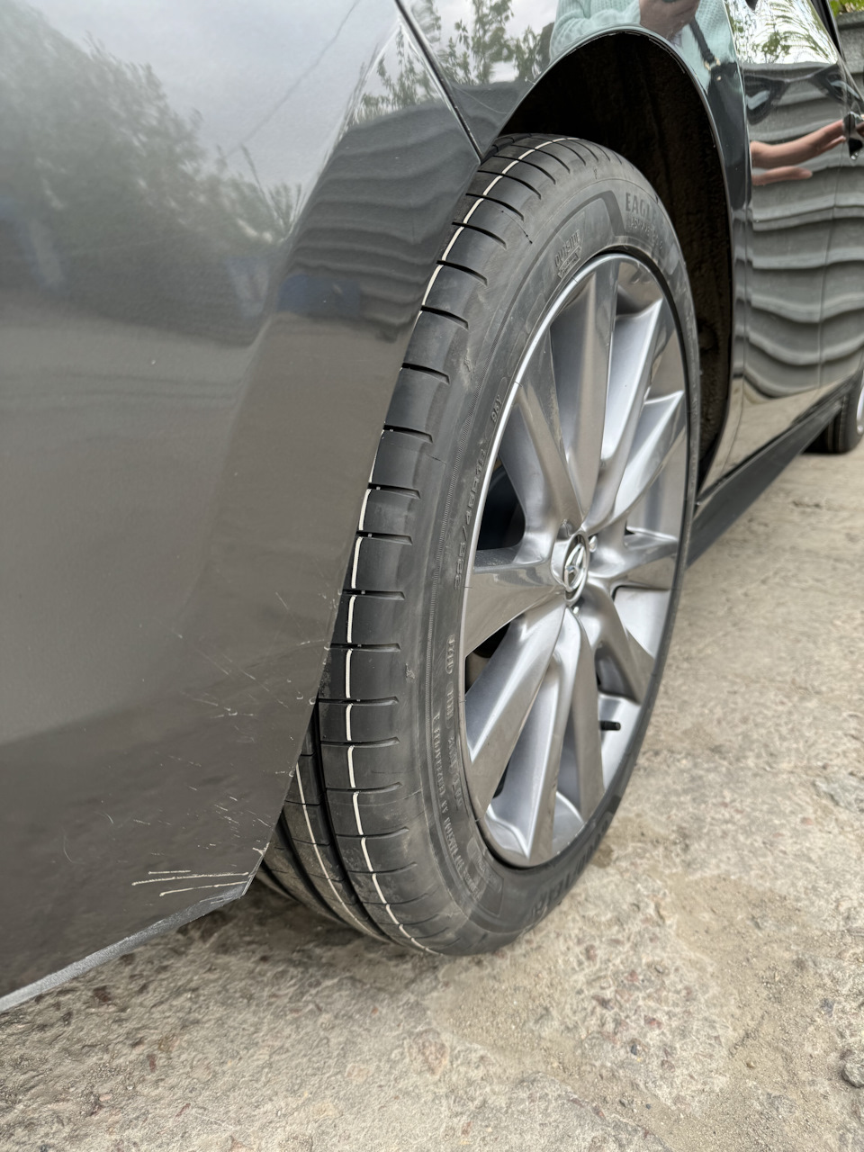 Goodyear Eagle F1 Asymmetric 6 225/45 r18 — Mazda 3 (4G) BP. Запчасти на фото: Goodyear Eagle F1 Asymmetric 6 225/45R18