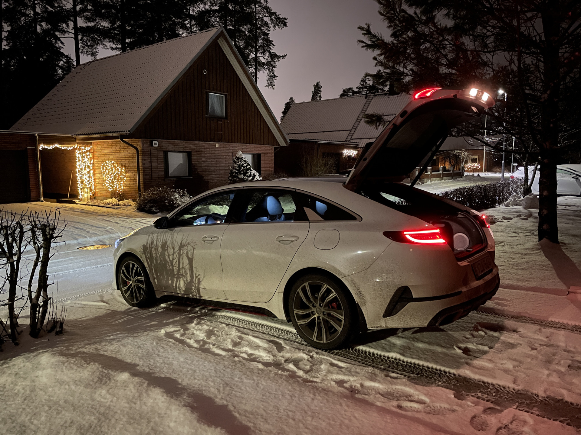 Путешествие на Рождество в Лапландию :) — KIA Proceed, 1,6 л, 2020 года |  путешествие | DRIVE2