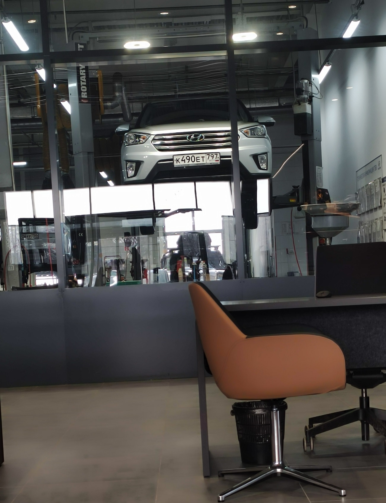 Замена по гарантии стойки стабилизатора и техническое отверстие в ...