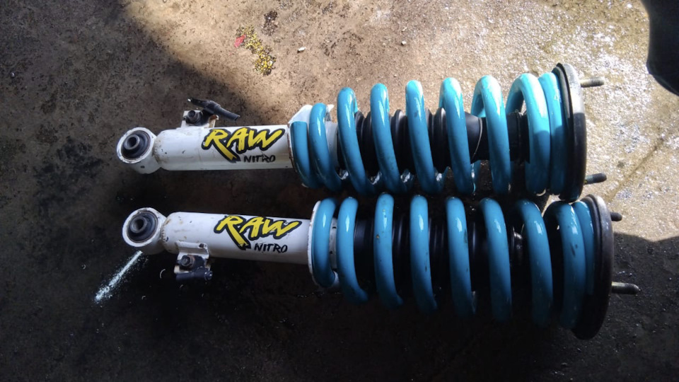 Лифт комплекты передней подвески. — Mitsubishi Pajero Sport