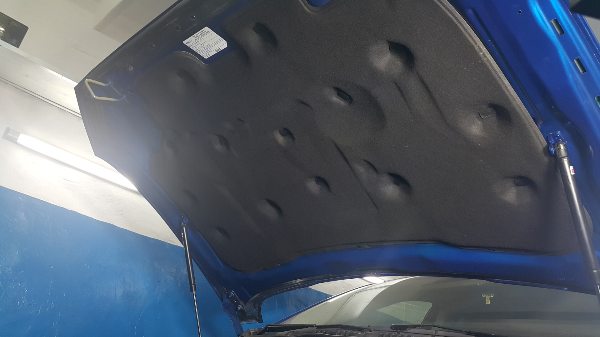 Шумоизоляция капота — Ford Fusion (2G), 2,5 л, 2017 года | тюнинг | DRIVE2