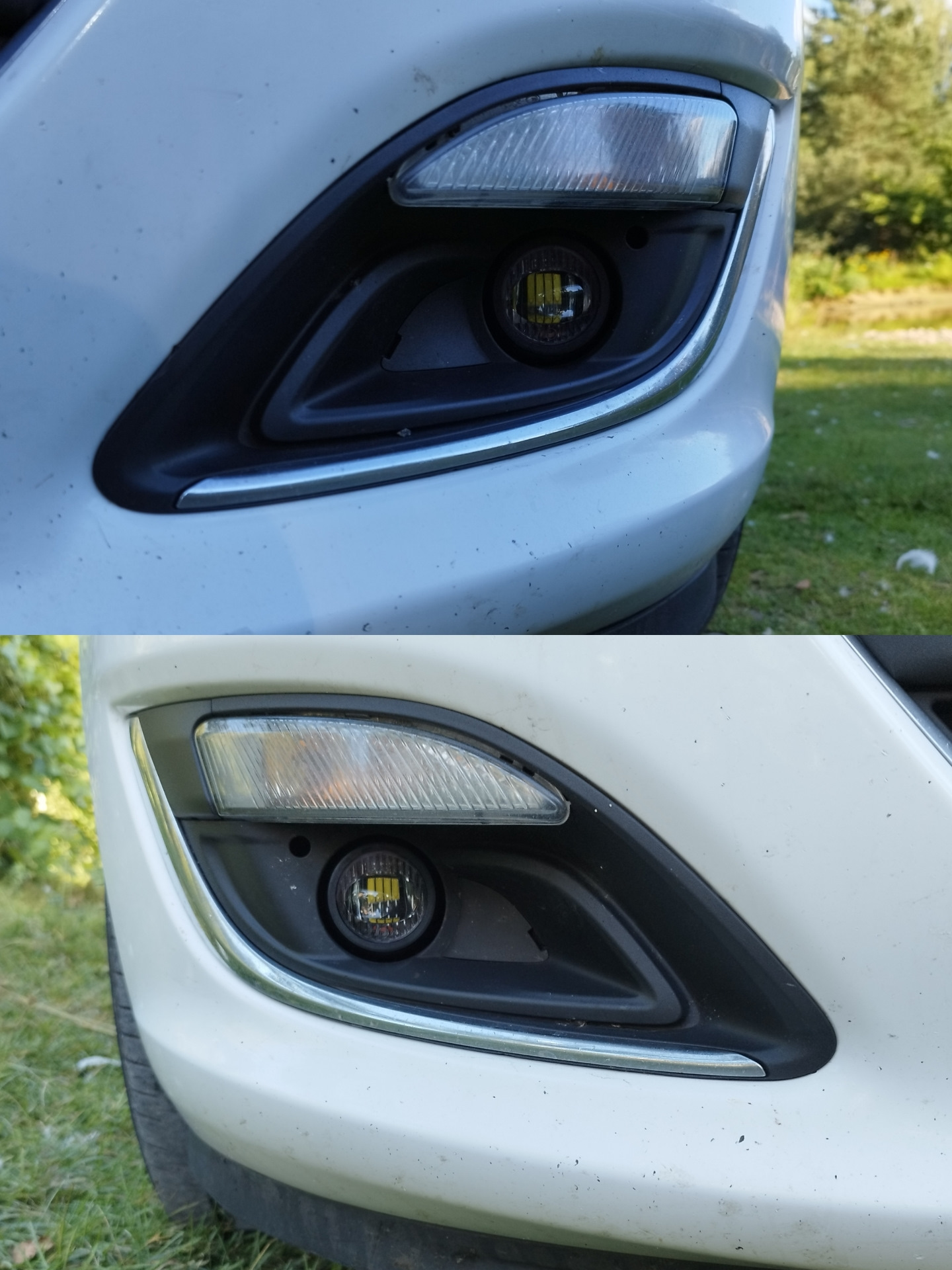 Диодные птф — Opel Astra J, 2 л, 2014 года | своими руками | DRIVE2