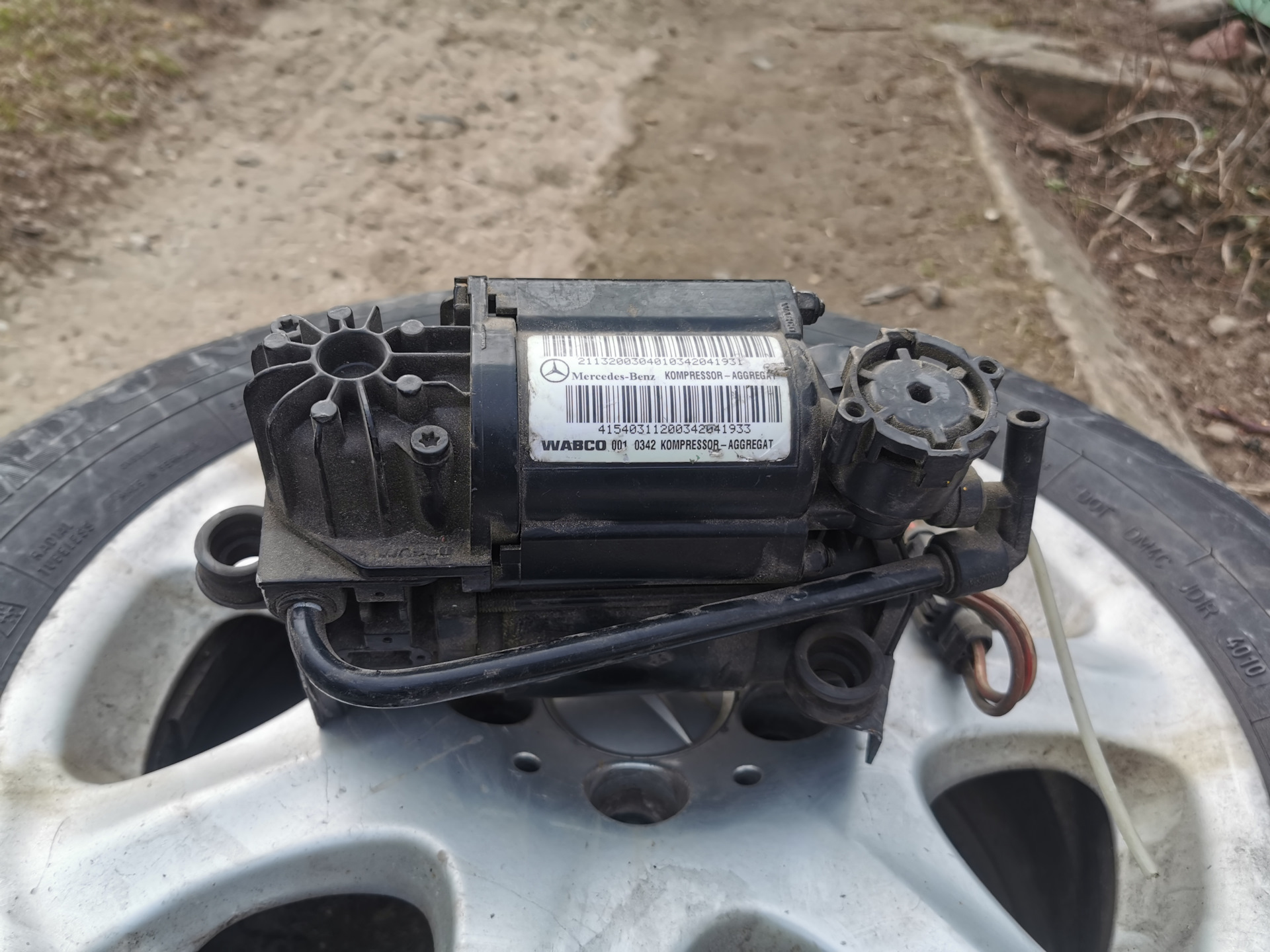 Airmatic visit workshop — Mercedes-Benz S-Class (W220), 3,2 л, 2001 ...