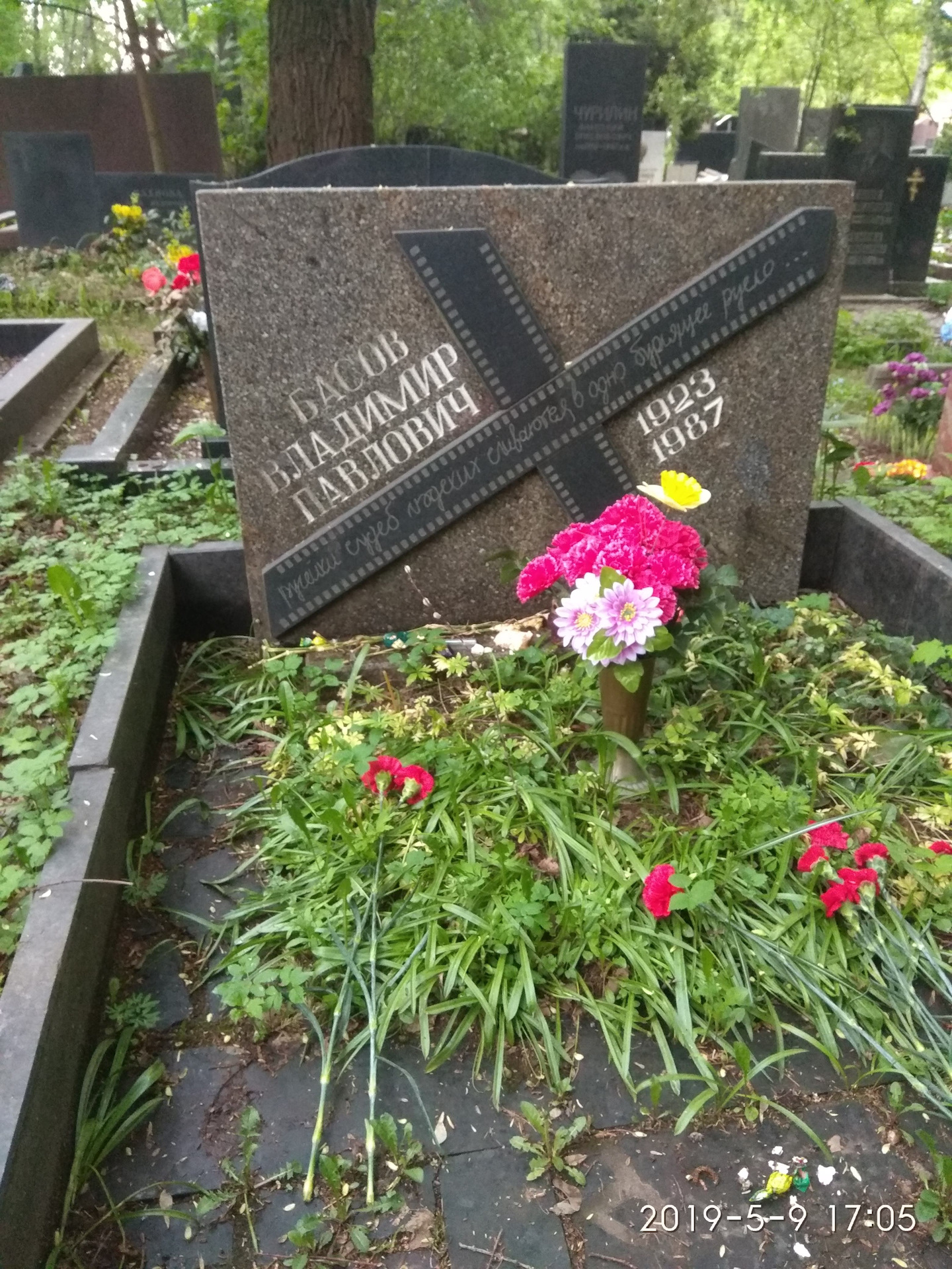 Владимир Павлович Басов могила