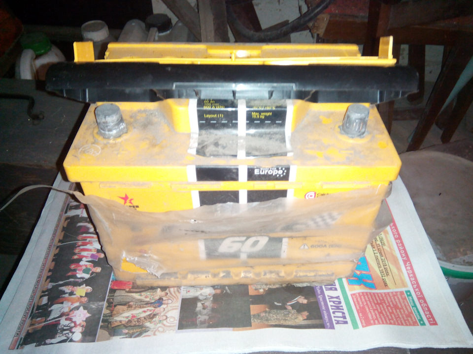 АКБ, упреждение перед зимой — Mazda CX-7, 2,3 л., 2007 года ...