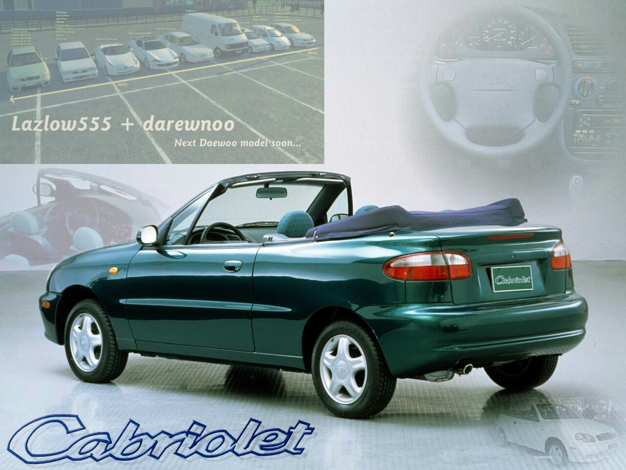 daewoo lanos 1997 кабриолет