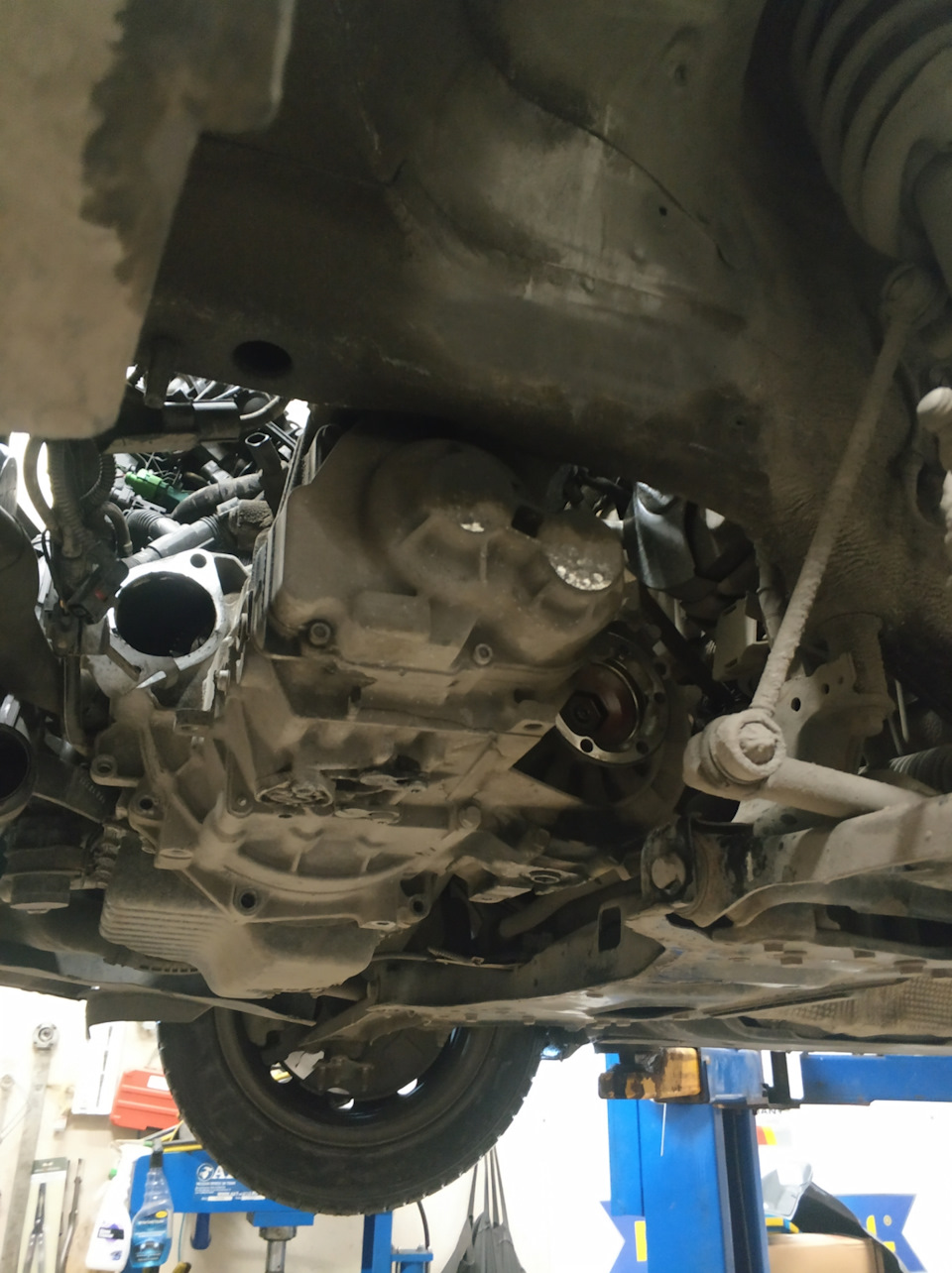 ЗАМЕНА АКТУАТОРА СЦЕПЛЕНИЯ — Toyota Corolla (120), 1,4 л., 2005 года ...