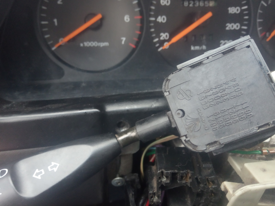 Не отщелкивается поворотник. — Daewoo Espero, 2 л, 1997 года ...