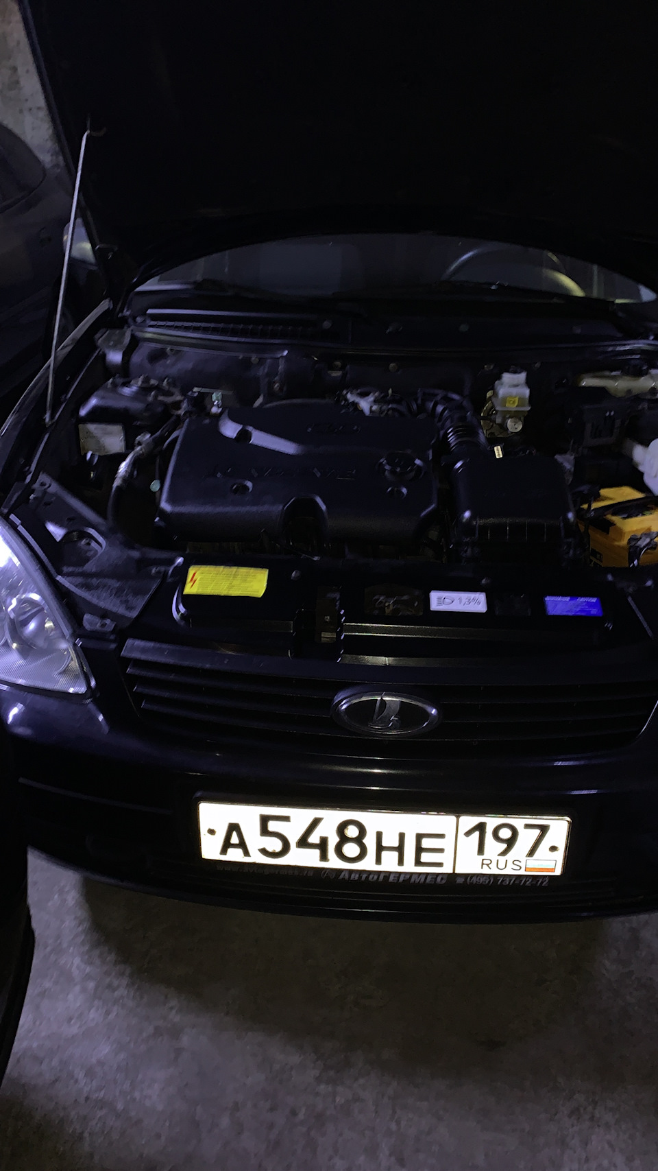 Photo from the logbook Lada Priora sedan