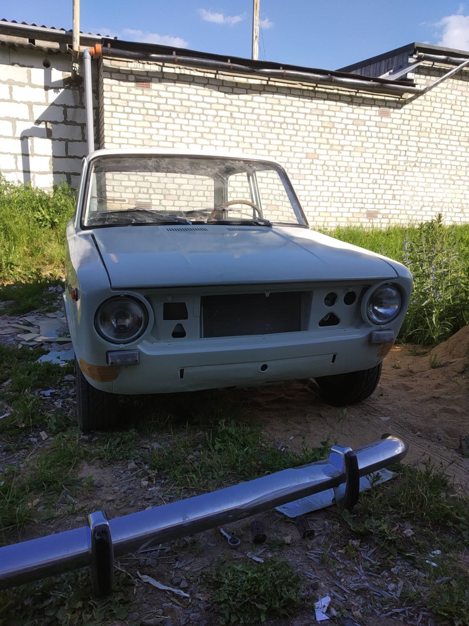 Долгожданная покраска — Lada 2101, 1,2 л, 1974 года | кузовной ремонт |  DRIVE2