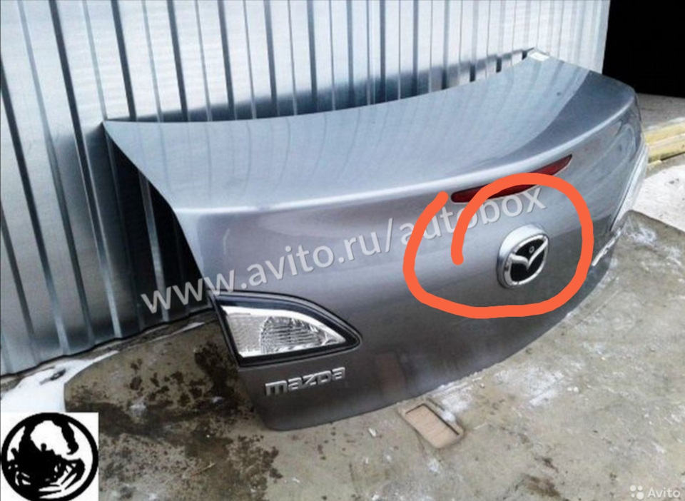Камера заднего вида штатная — Mazda 3 (2G) BL, 1,6 л, 2012 года ...