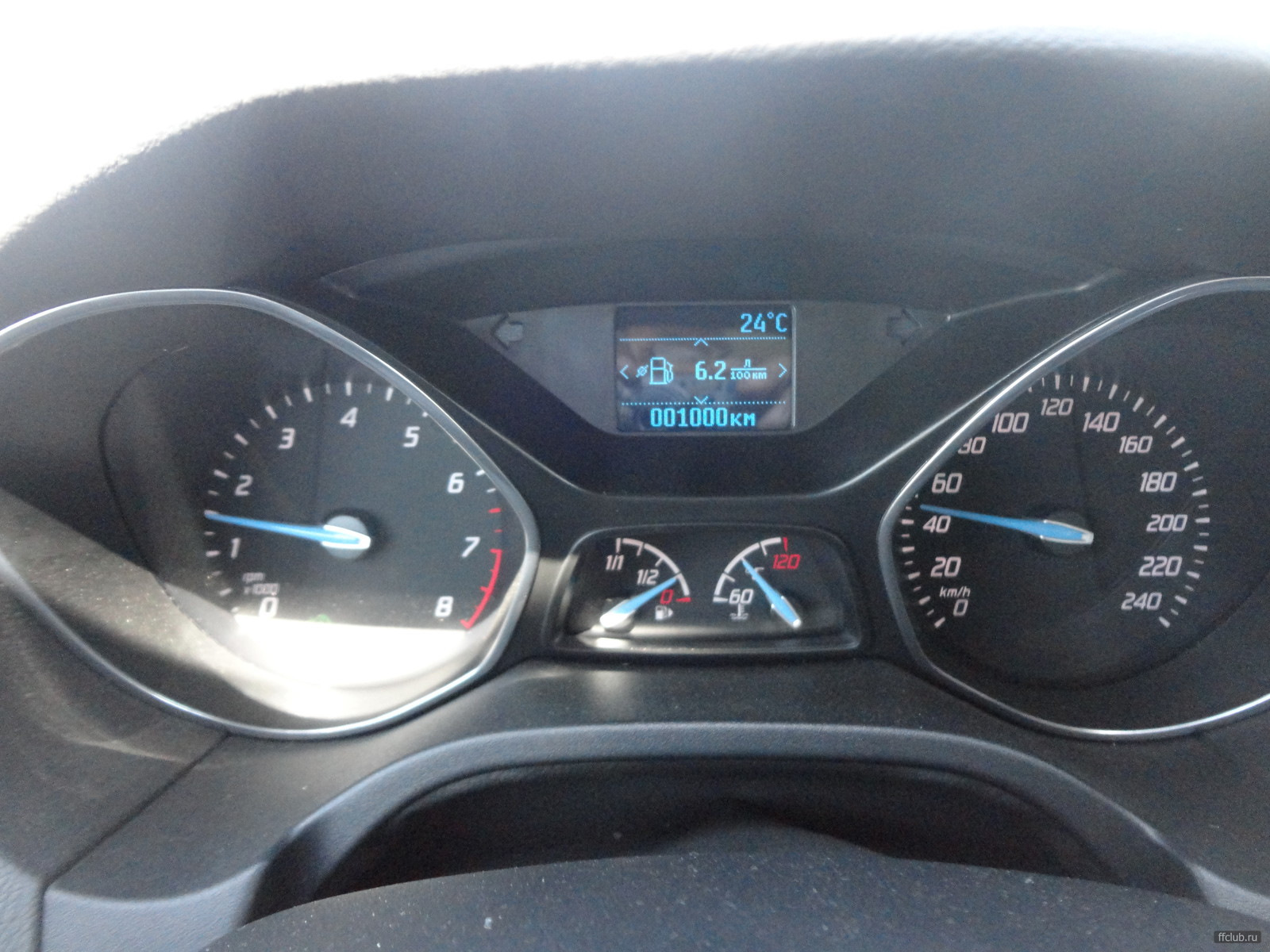 Повышаются обороты при движении накатом — Ford Focus III Hatchback, 1,6 ...