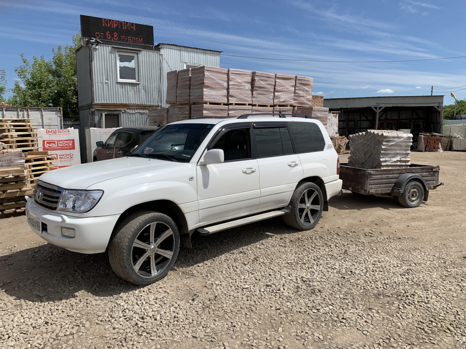 Течь сальника полуоси — Toyota Land Cruiser 100, 4,7 л, 2006 года ...