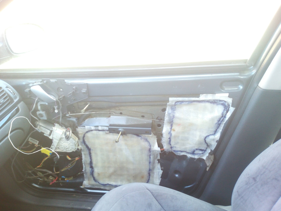 Доработка — восстановление двери — Citroen C5 (1G), 2 л, 2006 года ...