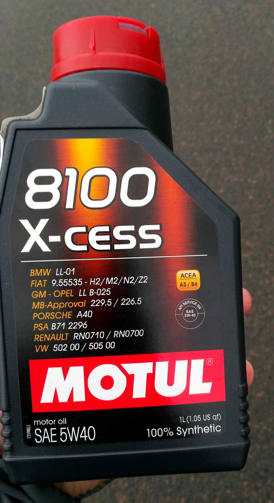 Motul 8100 x cess 5w40