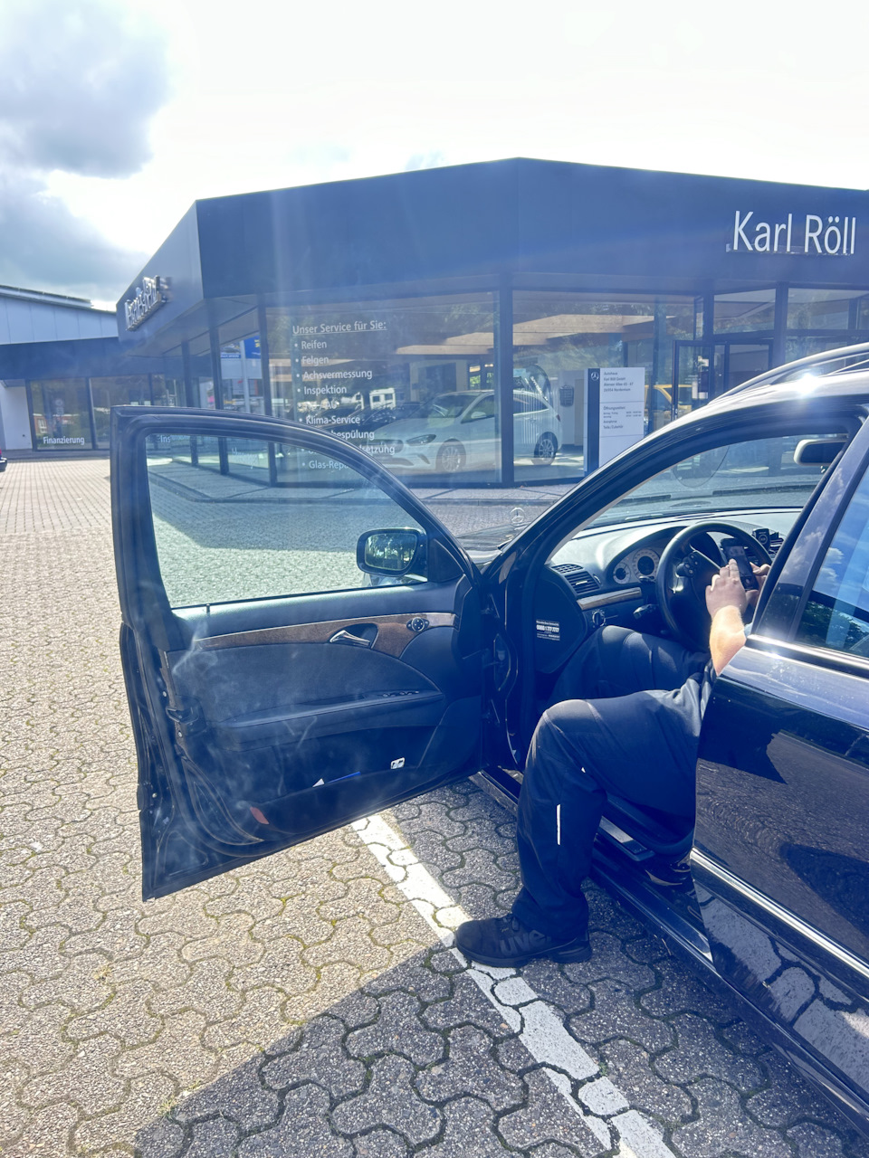 Течет люк (часть 2) — Mercedes-Benz E-class Estate (S211), 2 л, 2008 ...