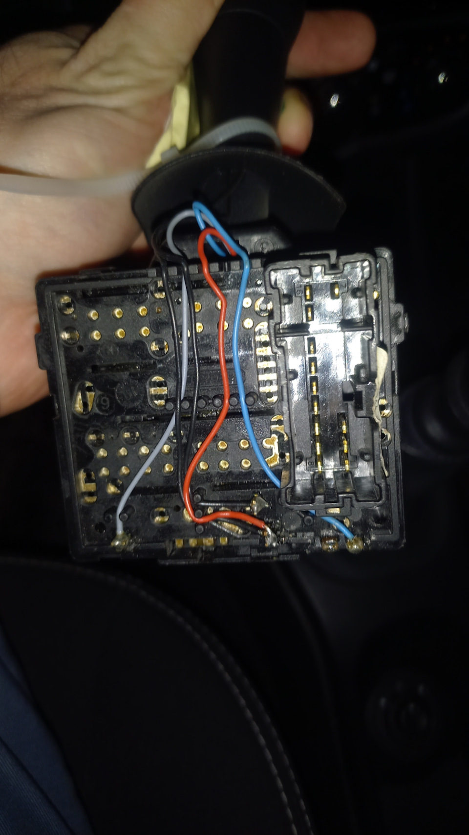 Переключатель режимов дворников — Renault Duster (1G), 1,5 л, 2017 года ...