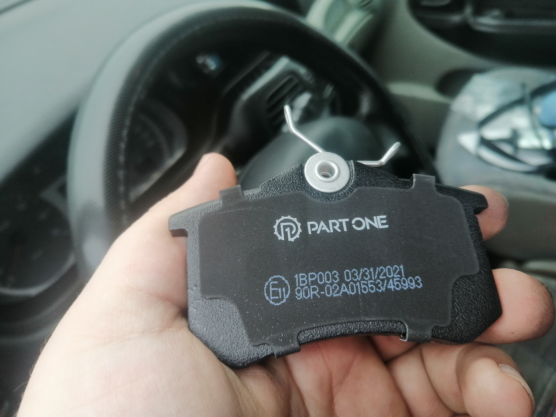 Задние колодки Scenic RX4 — Renault Scenic RX4, 2 л, 2001 года ...