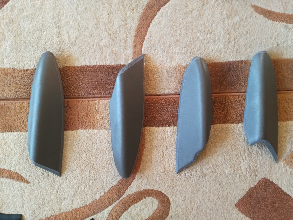 Перетяжка подлокотников дверных термокожей. — Lada Vesta, 1,6 л, 2020 ...