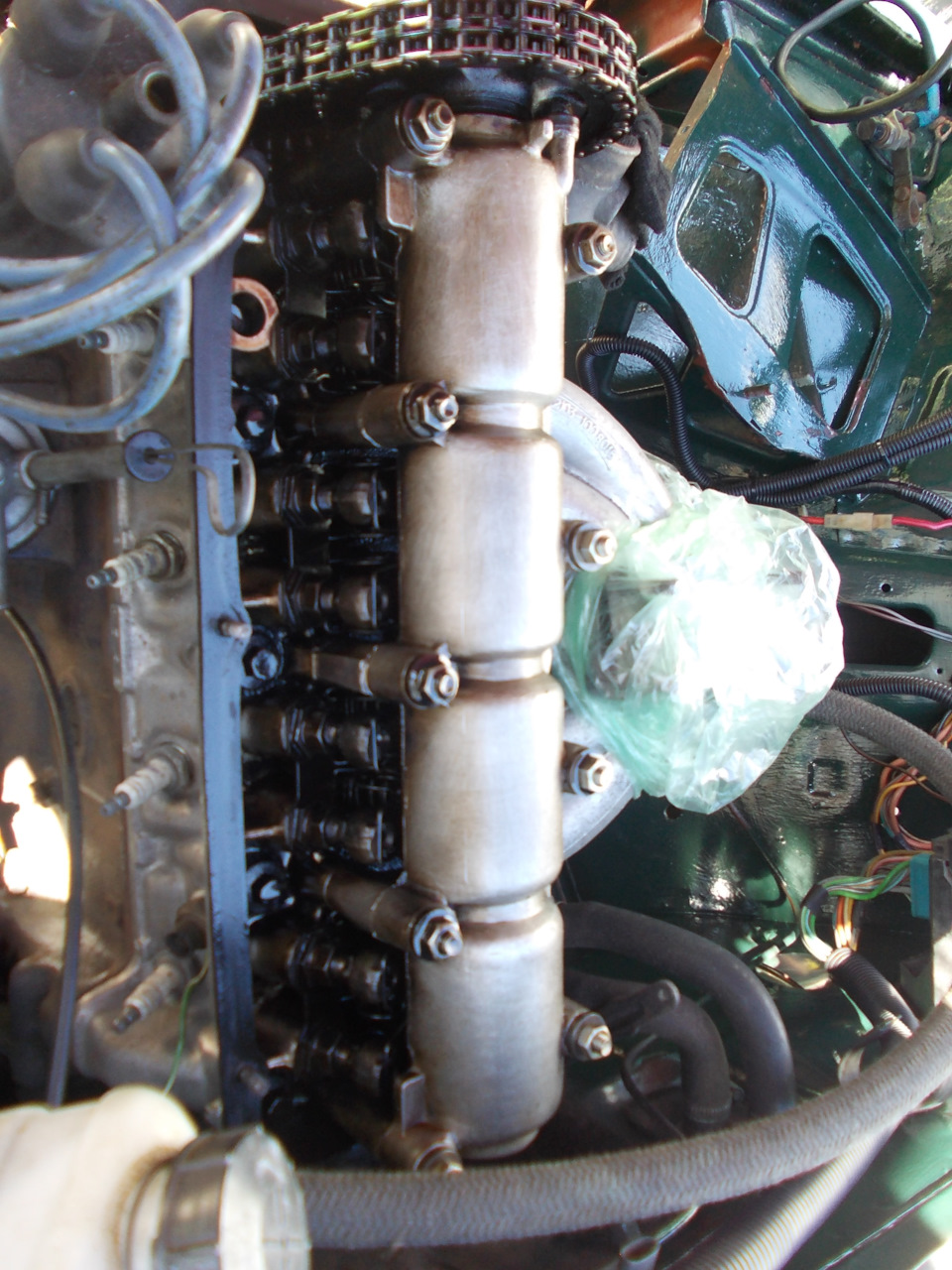 Покраска клапанной крышки 2107 — Lada 21073, 1,6 л, 1997 года | своими ...