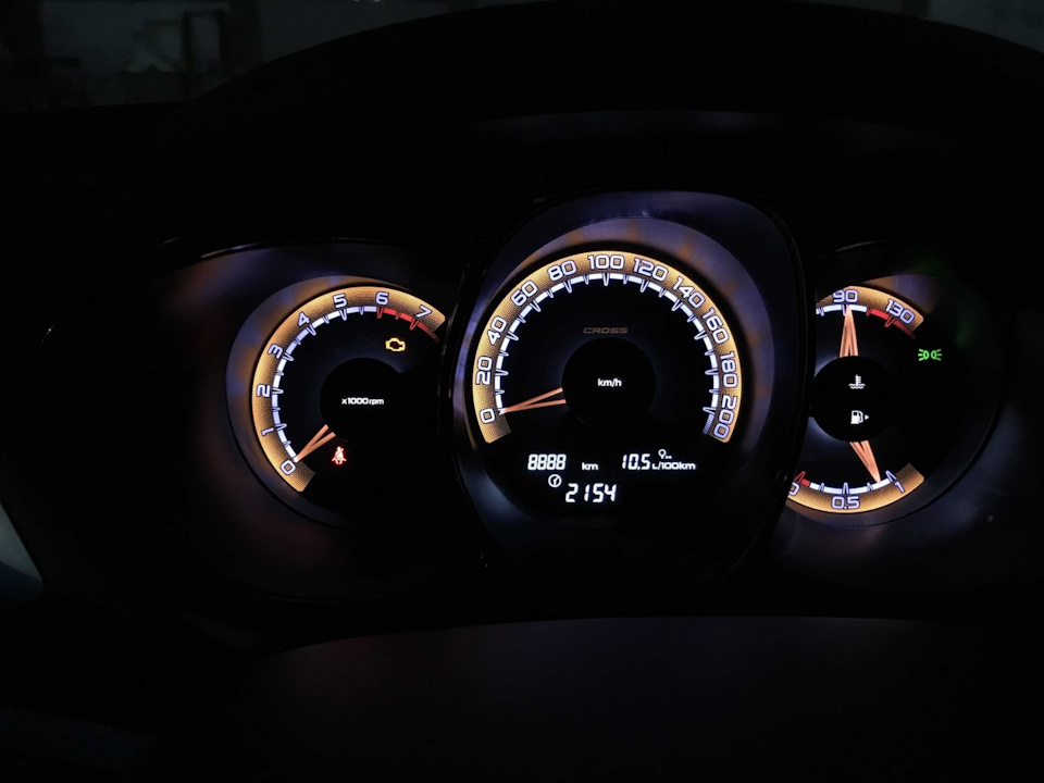 8888 пробега прошли — Lada Vesta SW Cross (1G)