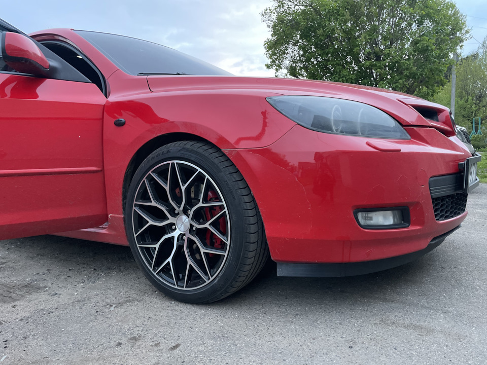 Новый комплект лета R18 — Mazda 3 (1G) BK, 2 л, 2007 года | колёсные ...